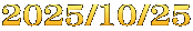 2025/10/25