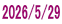 2026/5/29