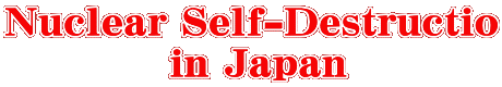 Nuclear Self-Destructio  in Japan